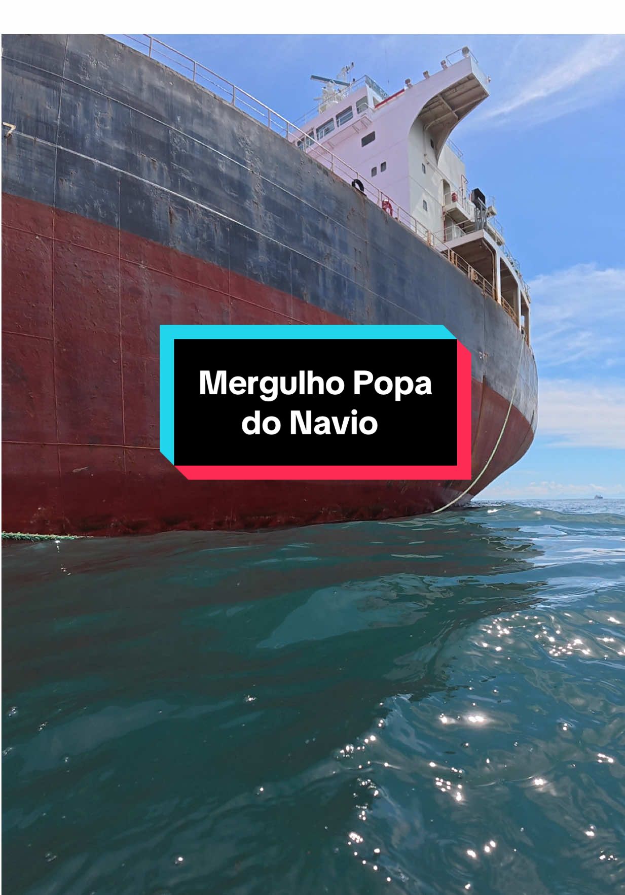 Mergulho Popa do Navio. (Dive Stern of the Ship) #workhard #dive #ship #work #maritime #hull #mergulho #buceo #navio #trabalho #satisfyingvideos #asmr 