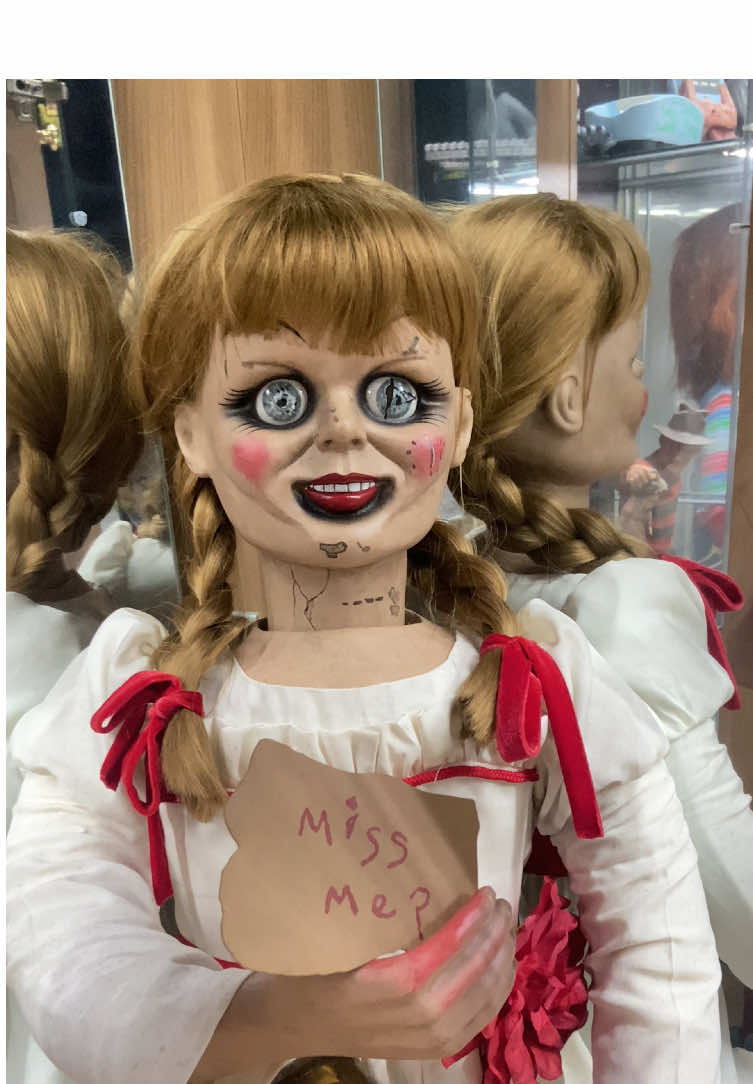 What’s everyone’s thoughts on the Annabelle doll in the new conjuring movie 🤔???? #theconjuring #videos #fyp #tiktokviral #movies  