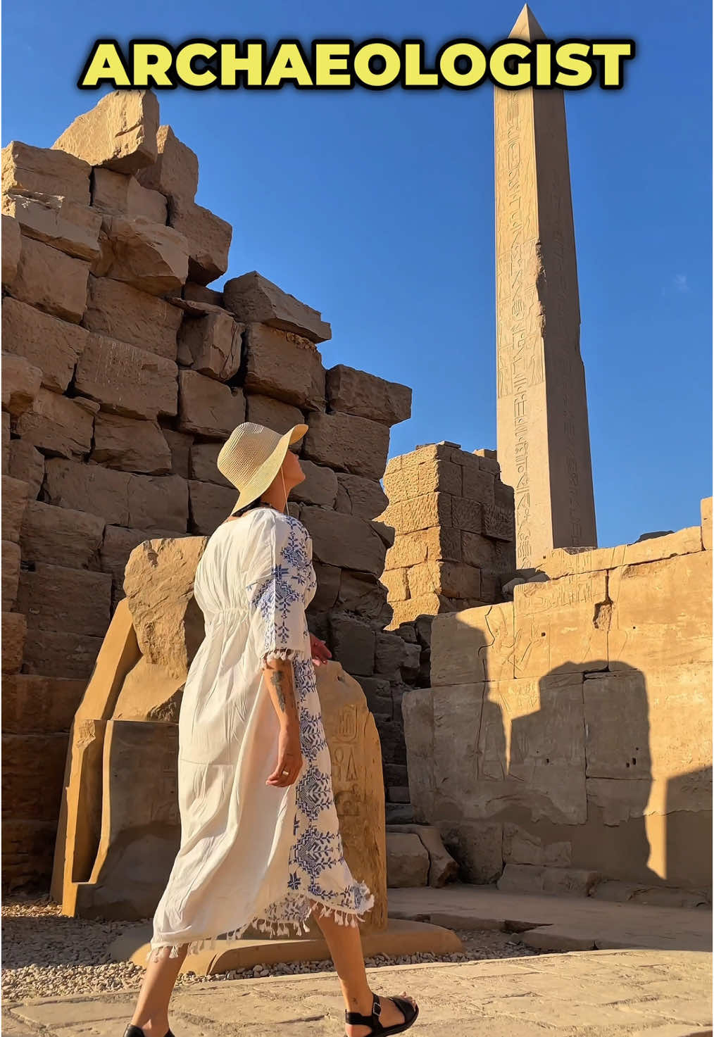 Uncovering Ancient Secrets: An Egyptologist's Journey in the Temple of Hatshepsut✨ I, an Egyptologist, talk about working on an archaeological expedition in the Temple of Hatshepsut in Egypt. We study ancient inscriptions, architecture, and my favorite, cartonnages - ancient cardboard made of linen and plaster used to wrap mummies. We document, photograph, and analyze these fragments to understand how people saw their afterlife, power, and identity in ancient Egypt. It's hot and sandy, but the beauty of uncovering ancient secrets makes it all worthwhile. #Archaeology #Egypt #Egyptology #Hatshepsut #FemalePhraraoh #AncientHistory #Cartonnage #Mummies #Hieroglyphs #archaeology #AncientEgypt #cleopatra 