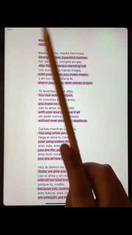 #10 #m #parati #mother #madre #poema #a #i #e #o #u #parati #ingles #explorepage #❤️ #❤️#❤️#🥰#😘 