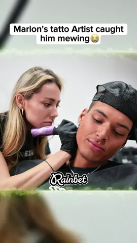 Marlon's tatto artist caught him mewing in 4k😭❤️ @marlon3lg #marlon #mar3lg #fyp