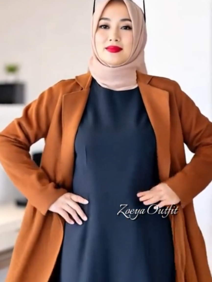 Bianca Cardigan [Tanpa Dalaman] Blazer Wanita Kasual Long Cardigan Wanita Panjang Fashion Muslim Outer
