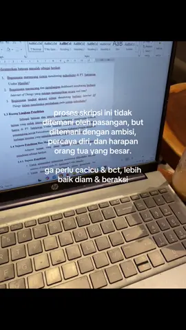 dan yapp selagi bisa sendiri kenapa tidak 💪 #fyp #skripsi 