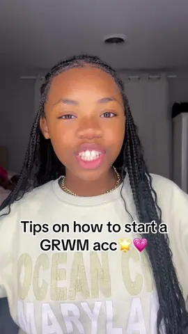 Tip on how to start a GRWM act|| how to start a get ready with me account || how to || #grwm #how #tips #blackgirlgrwm #grwmaccount 