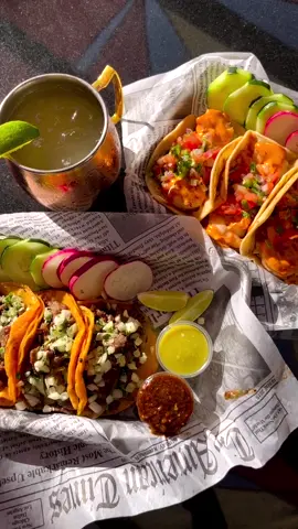 Tacos are always a good idea...especially from Rooftop 262! Send this to who you're sharing this with 🌮 #visitgreaterpalmsprings #palmsprings #FoodLover 📸 : @rooftop262