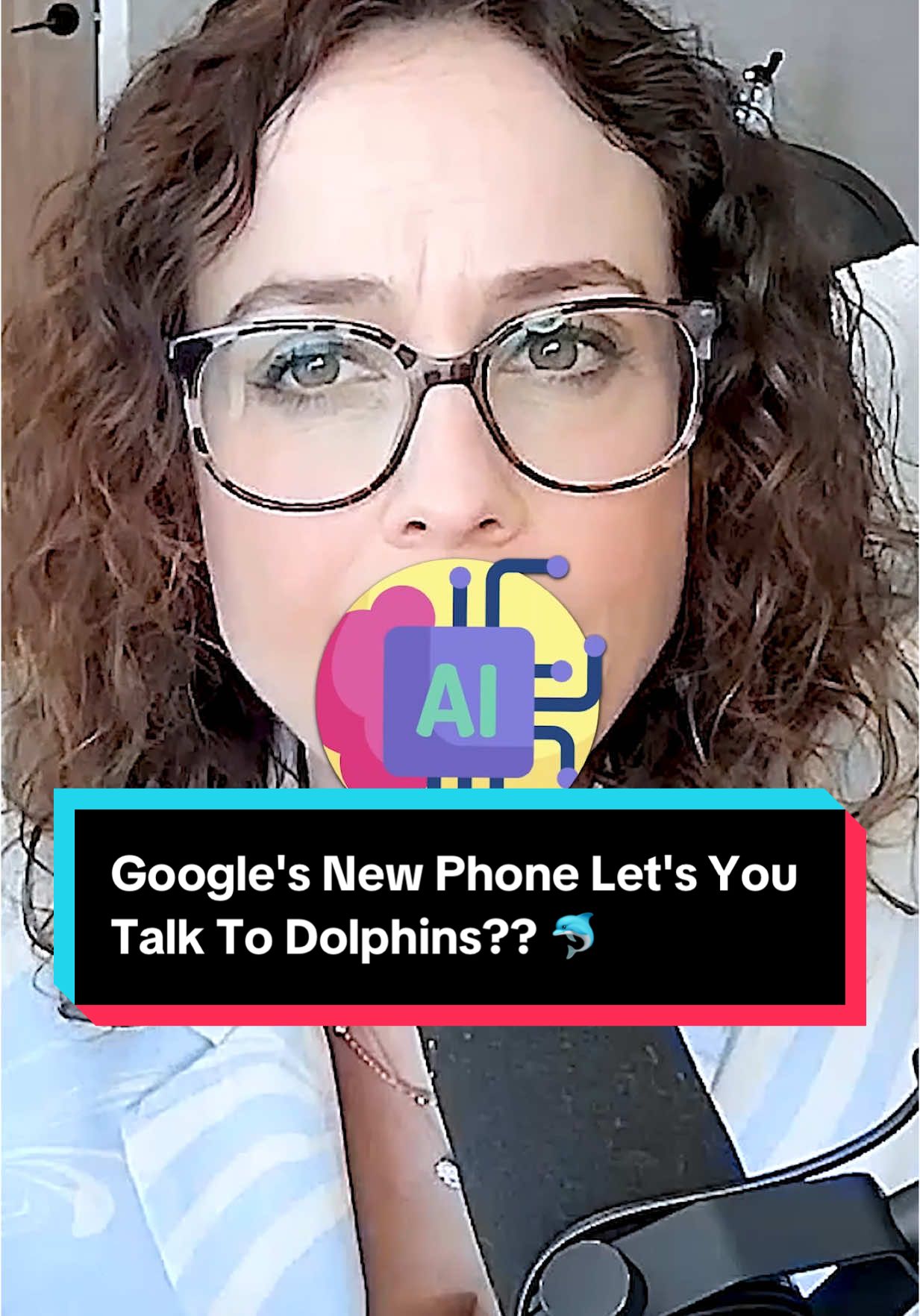 Google's New Phone Let's You Talk To Dolphins?? 🐬 #dolphins #ai #google 