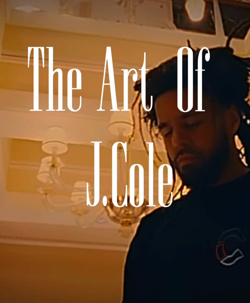 < The Art Of J.Cole > #jcole #rap #rapper #hiphop #tiktok #fyp #viralvideo #dreamville #edit 