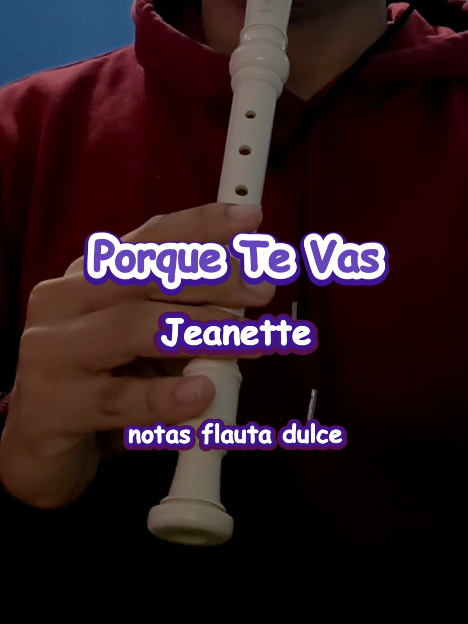 pido perdón por tardar con las notas, sigo practicando las canciones pendientes :'v #flautadulce #flautadulcesoprano #recorder #flauta #flautadulcecanciones #cancionesenflautadulce #porquetevas #jeanette