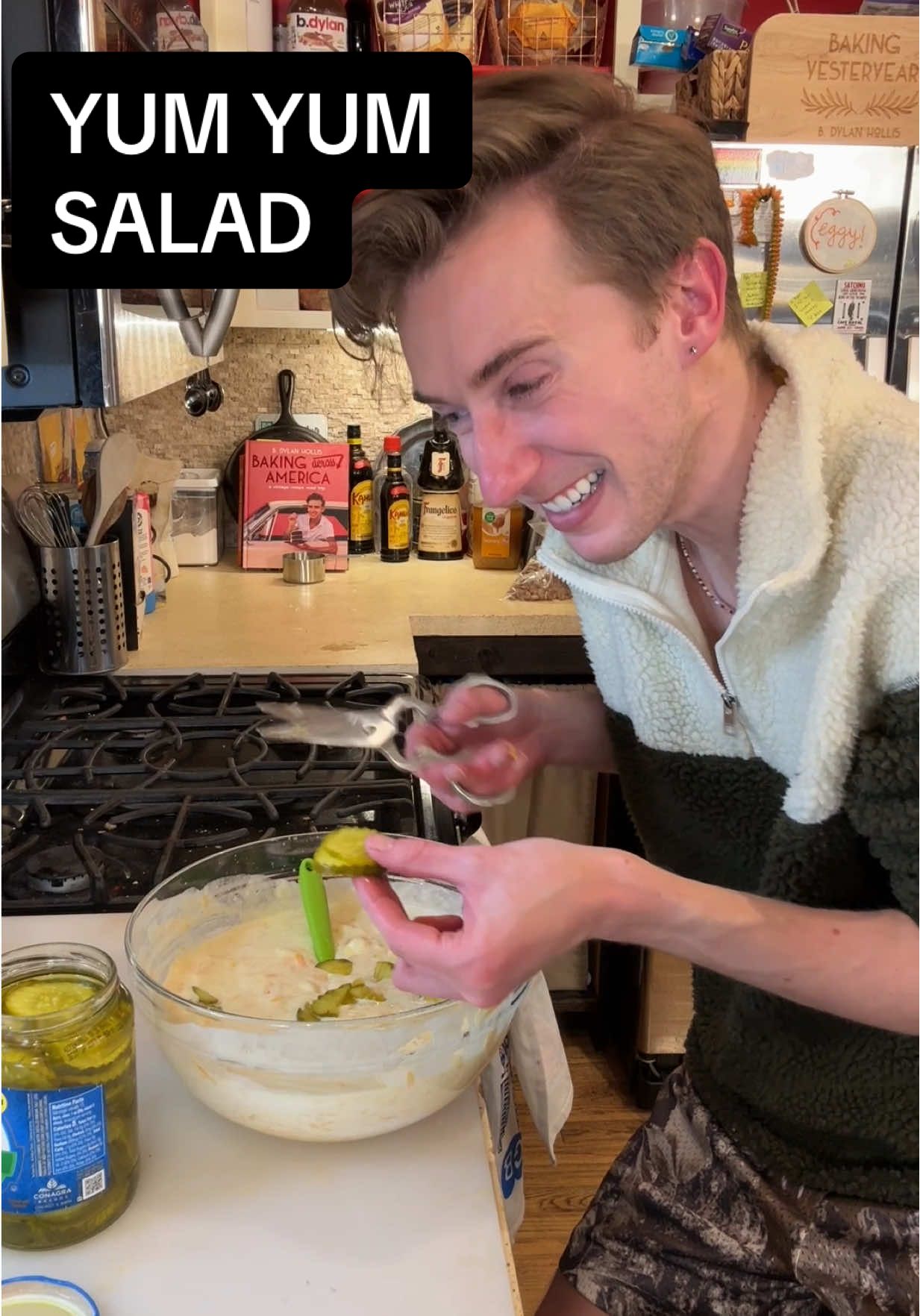 Our most absurd yet #baking #vintage #cooking 