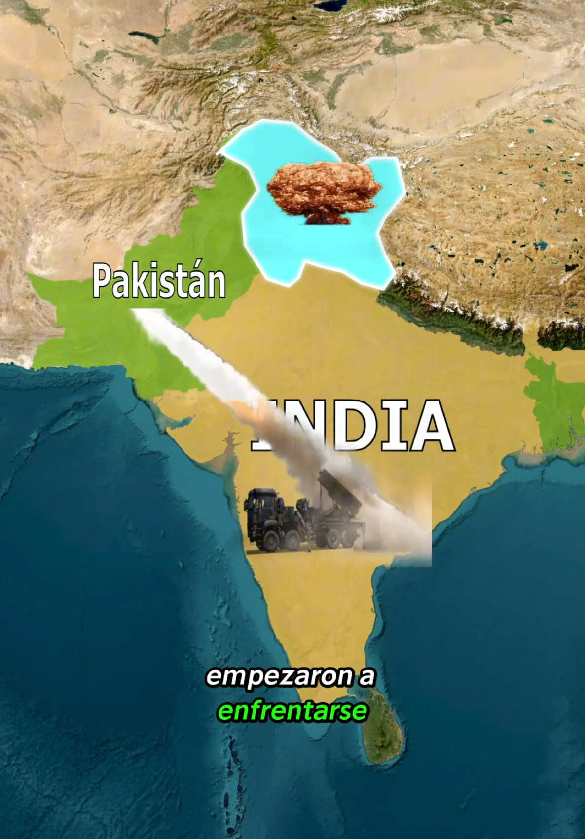 Porque India Y Pakistàn se Odian? #india #pakistan #war #indiavspakistan #guerra #geografia #map #historia #story #estadosunidos🇺🇸 #geofraphy 
