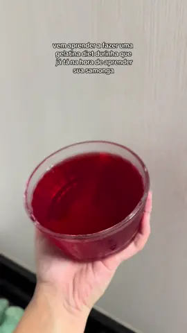 miga sera q agora tu aprendeu???? #gelatina #comofazergelatina #emagrecimento 