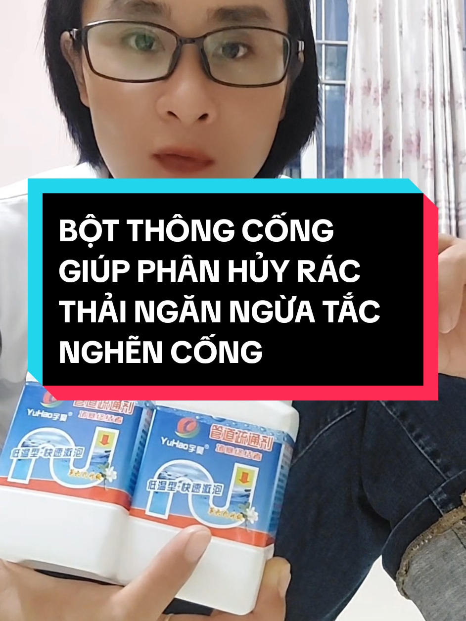 combo 2 lọ bột thông cống nắp xanh đa năng YUHAO giúp phân hủy rác thải ngăn ngừa tắc nghẽn cống #botthongcong #botthongcongcucmanh #giadung #giadungtienich #lehonggiadung #xuhuong #xuhuongtiktok 