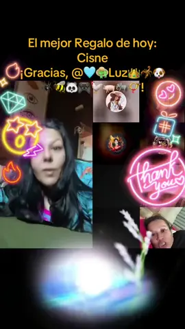 ¡Gracias por el magnífico Regalo que enviaste a mi LIVE! Significa mucho para mí saber que aprecias mi contenido.@🩵👒Luz👑🦂🐶🕷🐝🐼🎮🐓🐖🐘📯 #tiktoklive #livehighlights #livegift #swan #cisne 