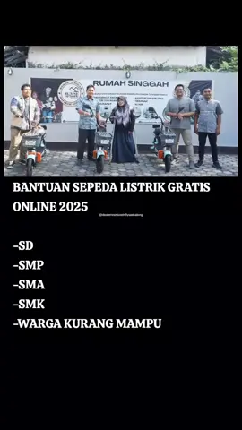 #bantuansepedalistrikgratis2025 #fypviral #fypviralシ #fypviralシviral 