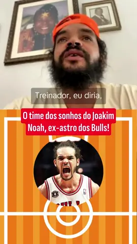 O Joakim Noah, ex-jogador do Chicago Bulls que virá ao Brasil em junho para a NBA House em São Paulo, trocou uma ideia com o @uolesporte e pedimos pra ele montar o time dos sonhos dele da história da @nba! Concorda com ele? Qual seria o seu time dos sonhos? Fala aí pra gente 👇👀  #UOLEsporte #UOL #NBA #JoakimNoah #DreamTeam #Basquete #TikTokEsportes #SportsNews