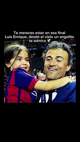 Los culés y Xana estamos contigo 🫡 💙❤️🕊️ / #luisenrique #xana #fcbarcelona #championsleague #psg 