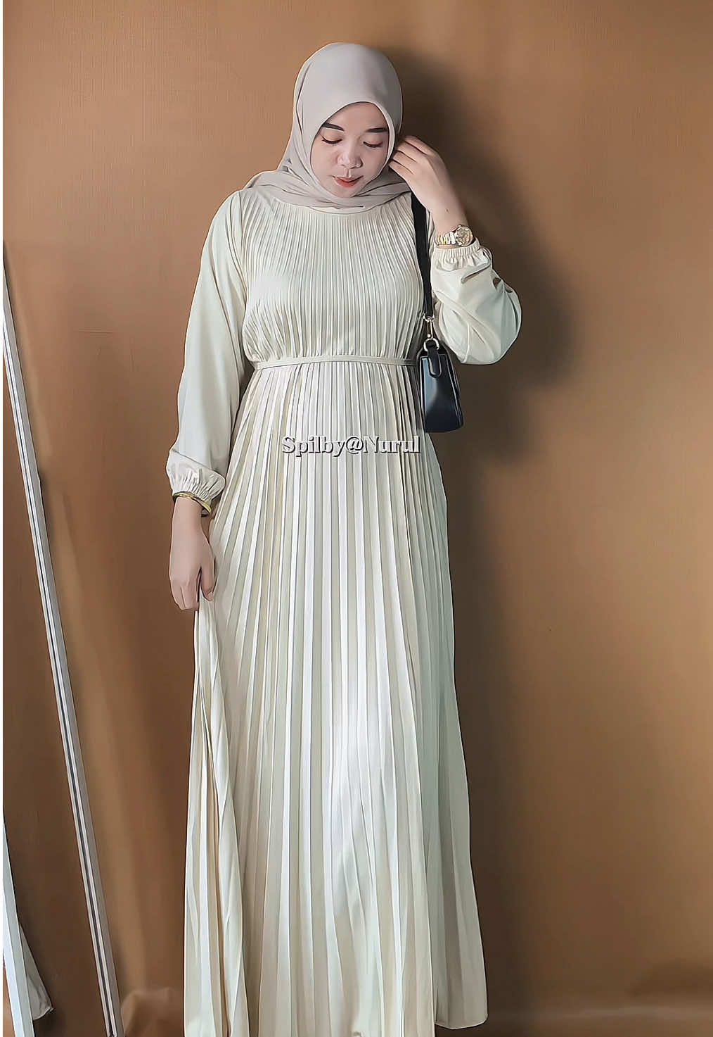 Dress plisket yg ini cantik banget🥰#dress #dressviral #dresskekinian 