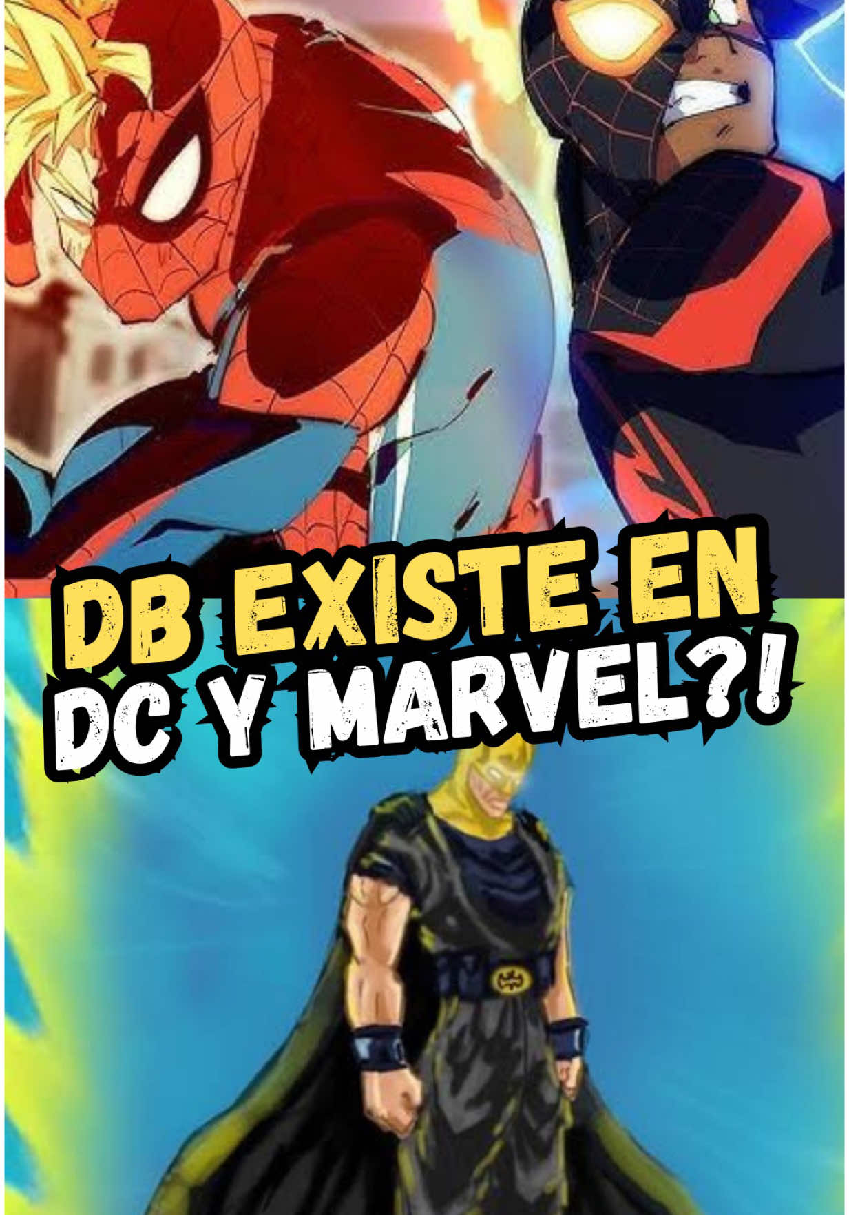 DRAGÓN BALL EXISTE EN DC y MARVEL#dragonball #anime #manga #fypシ #curiosidades #SabiasQue #dbz #goku #whatif #dragonballsuper 