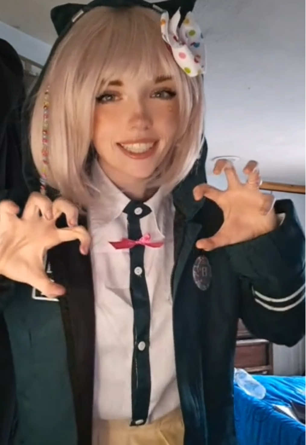 been packing up my stuff to move out within the next month #foryoupage #fyp #cosplay #cosplayer #foryoupage❤️❤️ #danganronpacosplay #danganronpa #danganronpav2 #danganronpav3 #chiakinanami #chiaki #chiakinanamicosplay 
