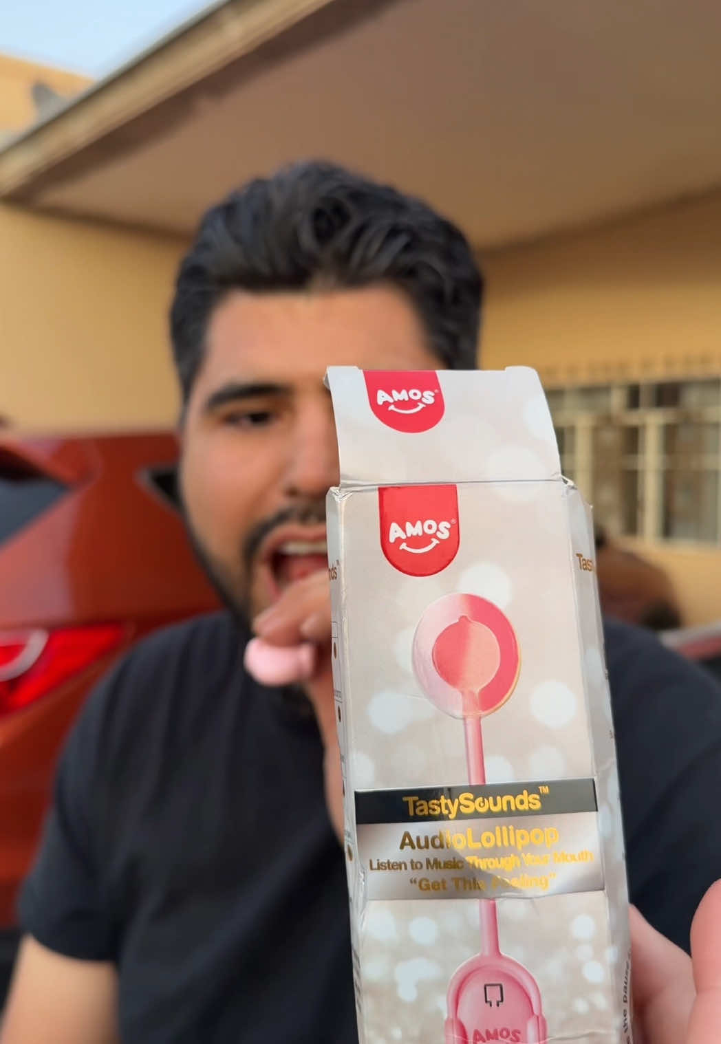 Chupando y escuchando música  #tecnomarko #amos #lollipop #paletamusical 