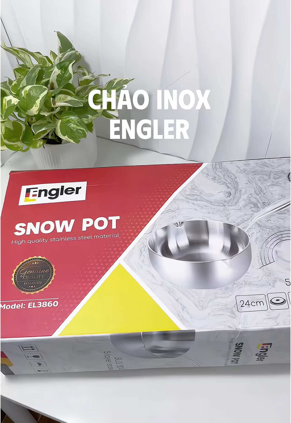 + 1 em chảo xịn sò ❤️ #vukimnhung269 #review #chaoinox #engler #xh #fyp 