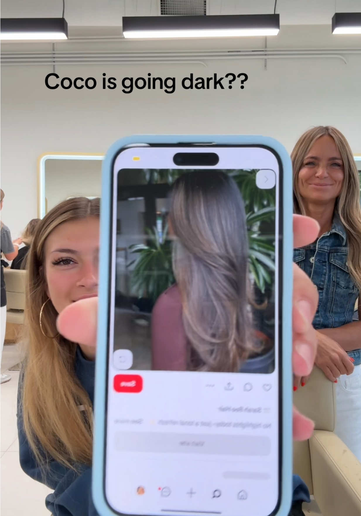 Results in next vid!! @Coco Quinn #trend #tiktok #trending #hairby_chrissy #hair #hairtok #Summer #bronde #habitsalon 