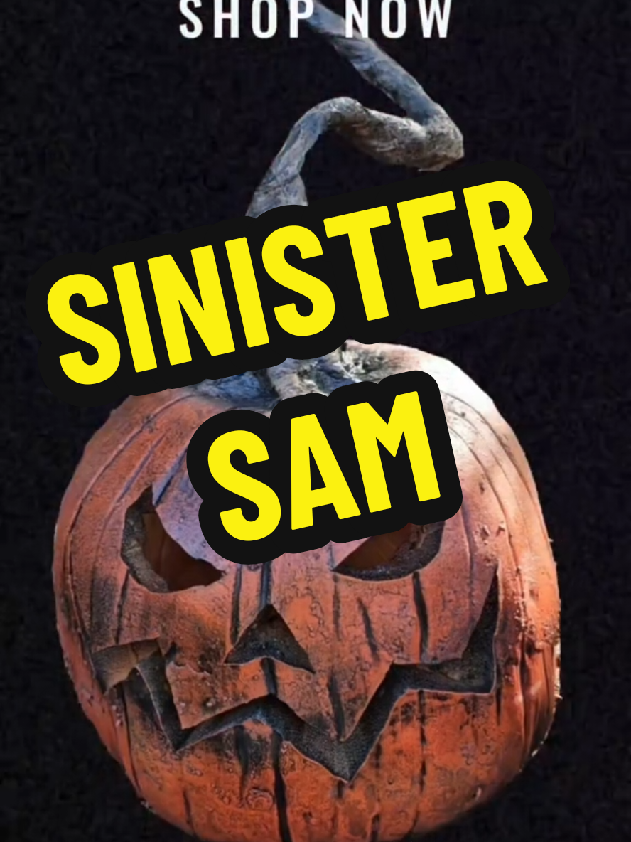 Sinister Sam from our Sinister Set is available for purchase now! 🎃