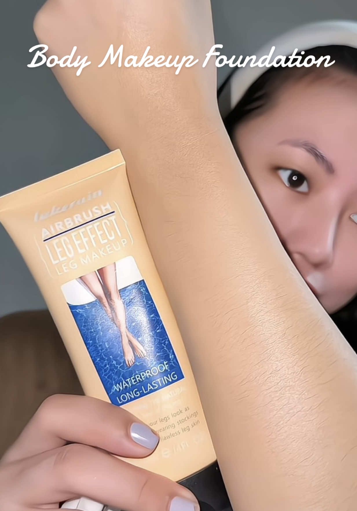 Kaya pala sobrang kinis nila sa stage. 😍 #legmakeup #airbrushlegmakeup #bodyfoundation #flawlessskin #lakerainlegmakeup 