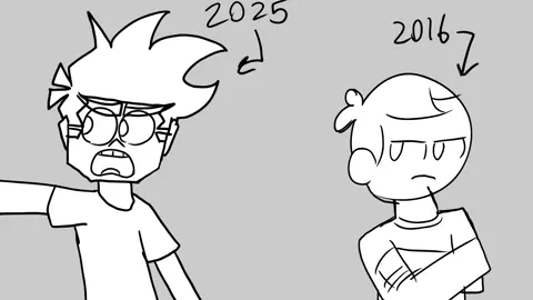This was a perfect chance to make fun of my old art style again #milomurphyslaw #danpovenmire #oldartvsnewart 
