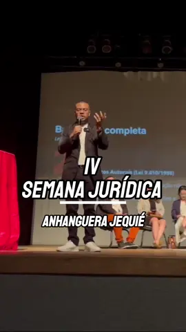 Participar da IV Semana Jurídica da Faculdade Anhanguera foi mais que uma honra — foi uma missão. Falei sobre Direito Digital, mas não do jeito tradicional. Mostrei o que a prática exige: combater plágio, proteger marcas, derrubar conteúdos ilegais e responsabilizar plataformas. O mundo é digital. O Direito também precisa ser. Aos estudantes: o que você está fazendo hoje que te aproxima do advogado que o mercado já está cobrando? #bet #advogado #direito #direitodigital #golpe #cassino #marketingdigital 