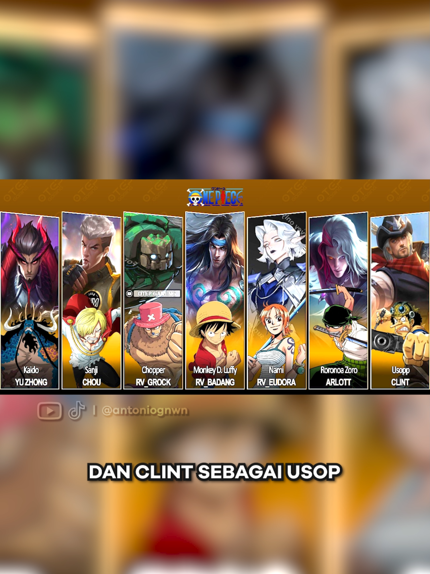 Moonton Ketagihan Collab Bareng Anime #mlbb #mlbbidbo