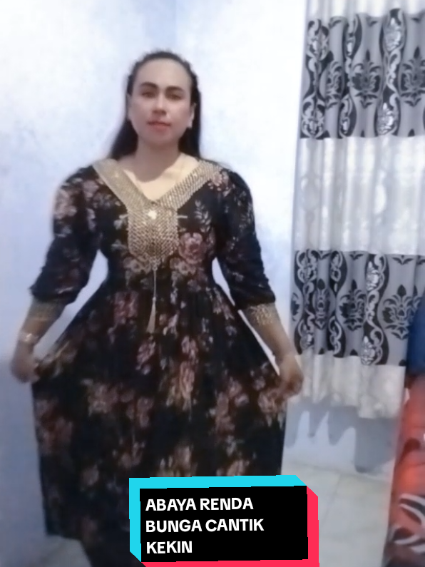 abaya renda bunga cantik kekin#abayarendabungacantikkekinian 