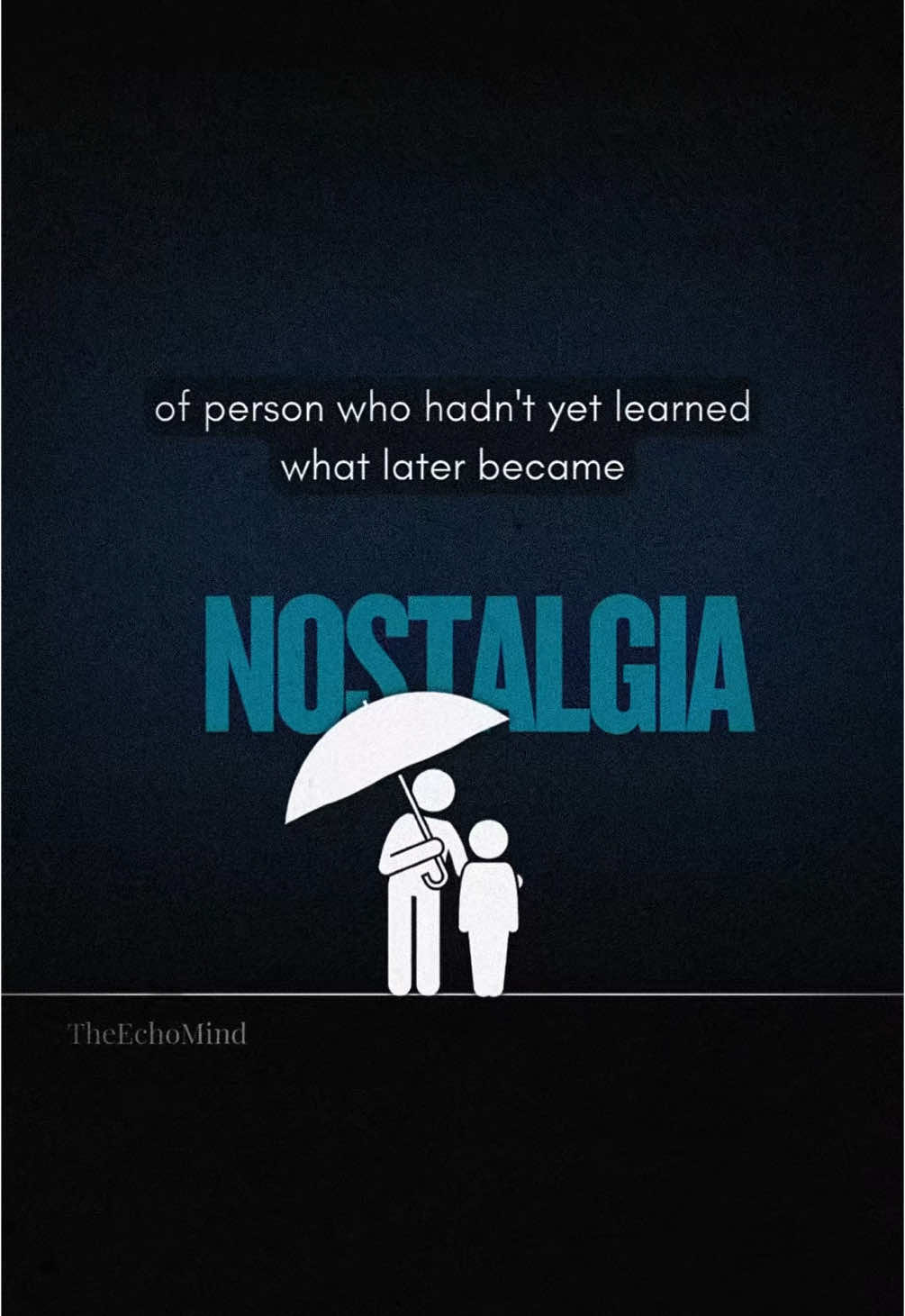 What is nostalgia about? #relatable #mentahealth #psychology #HealingJourney #SelfGrowth #emotions #selfawareness #echomind #nostalgia #personality 