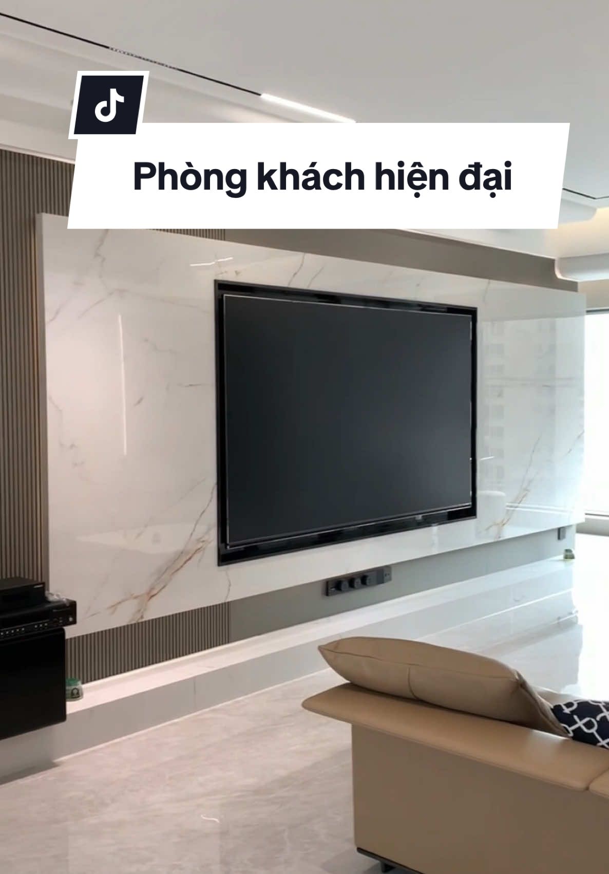 Một chút không gian phòng khách #thietkenoithat #thicongnoithat #yeubepnghiennha #reviewnhadep #phongkhachhiendai #xuhuongtiktok2025🥰 