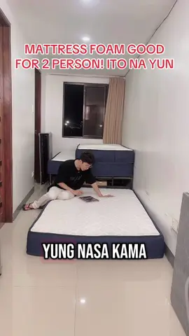 #tiktoklive #livehighlights Mattress foam na good for 2 person! #tiktoktrending #tiktokshoptrend #fypage #homestylegoals #mattress #mattressfoam 