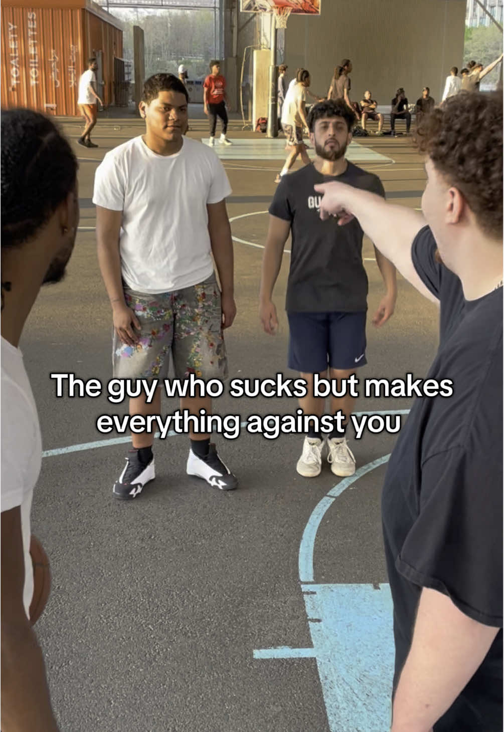 Somehow they make every bucket vs you😭 #relateable #basketballtiktok #fypシ 