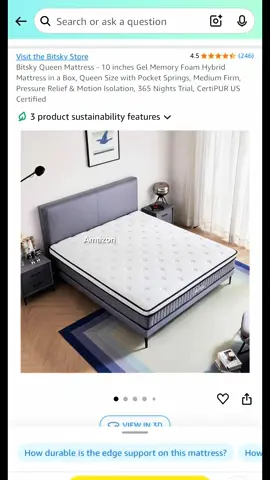 Moving in diaries 🏡 @Amazon mattress in a box was an affordable investment for my guest room . Mattress was less than $150 and came in 2 days! #ypfッ #yp #amazon #amazonfinds #amazonhome #mattressinabox #amazonprime #homedecor #hometour #movingday #movingvlog #roomdecor #blackgirl 