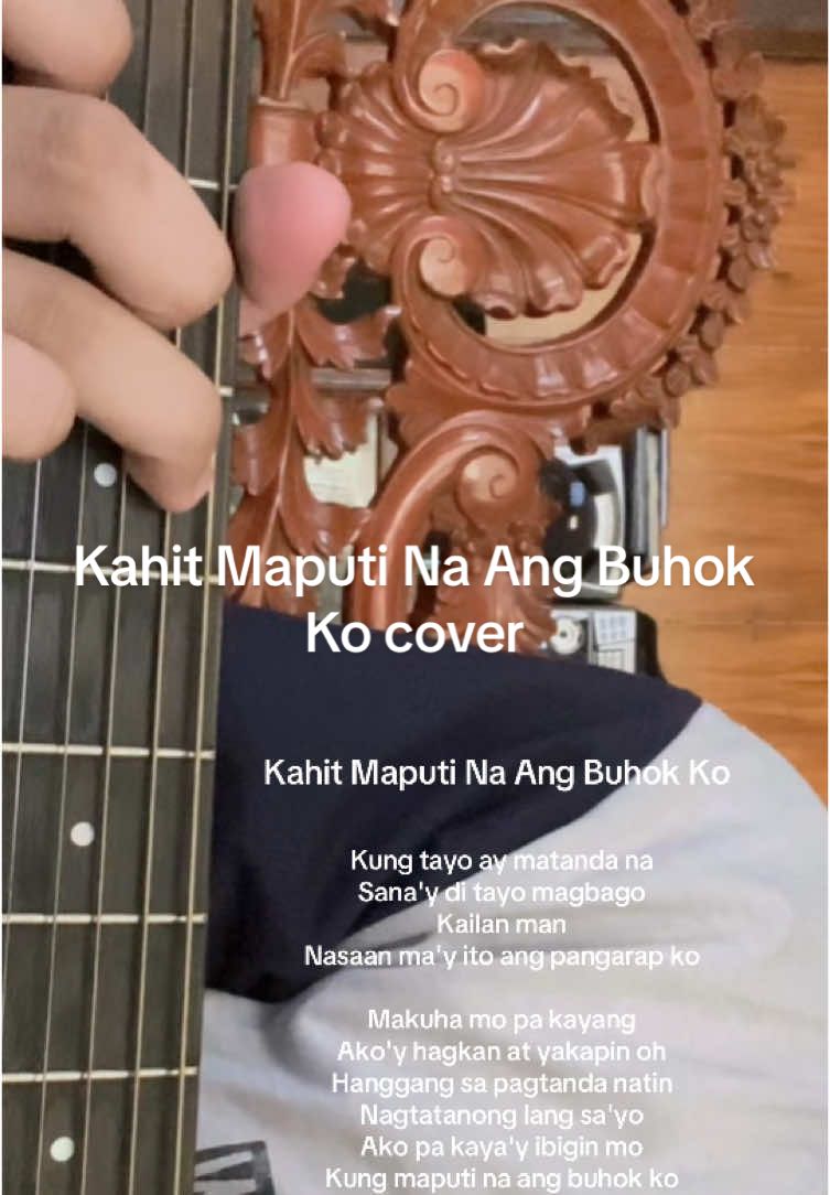 Kahit Maputi Na Ang Buhok Ko. #cover #songcover #fyp #fy 