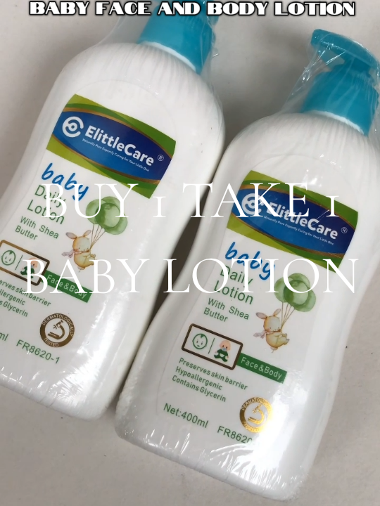#buy1take1babylotion #faceandbidylotion  #elittlecarebabylotion  #randomtiktokfind31 