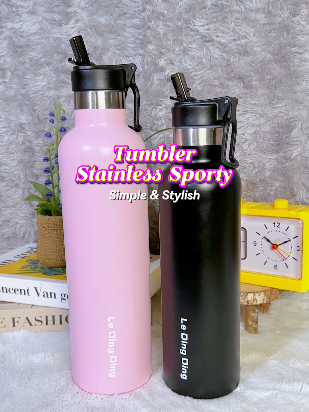 Desainnya sporty dan stylish, dengan warna pink yang cantik banget, cocok buat kamu yang suka tampil beda. Materialnya pakai stainless steel berkualitas, minuman panas atau dingin bisa tahan sampai 12 jam! Bagian mulut botolnya juga aman — nggak tajam, nggak bikin bibir sakit saat diteguk Yuk, buat hari kamu lebih praktis dan stylish bareng tumbler kece ini. #tumbler #tumblerstainless #botolminum #tempatminum #botolminumkekinian #tumblermurah #bestseller #promo #diskon #viral #fyp