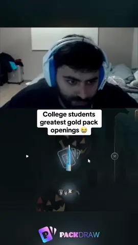 College students greatest gold pack openings 😭 #kickstreaming 