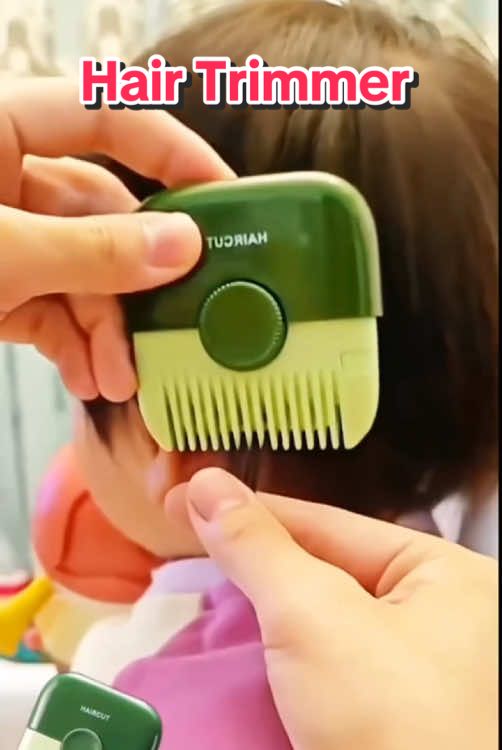 2in1 portable fringe trimmer,children’s broken hair comb. #babyhaircomb #hairtimmer #trimmer #goodthing 
