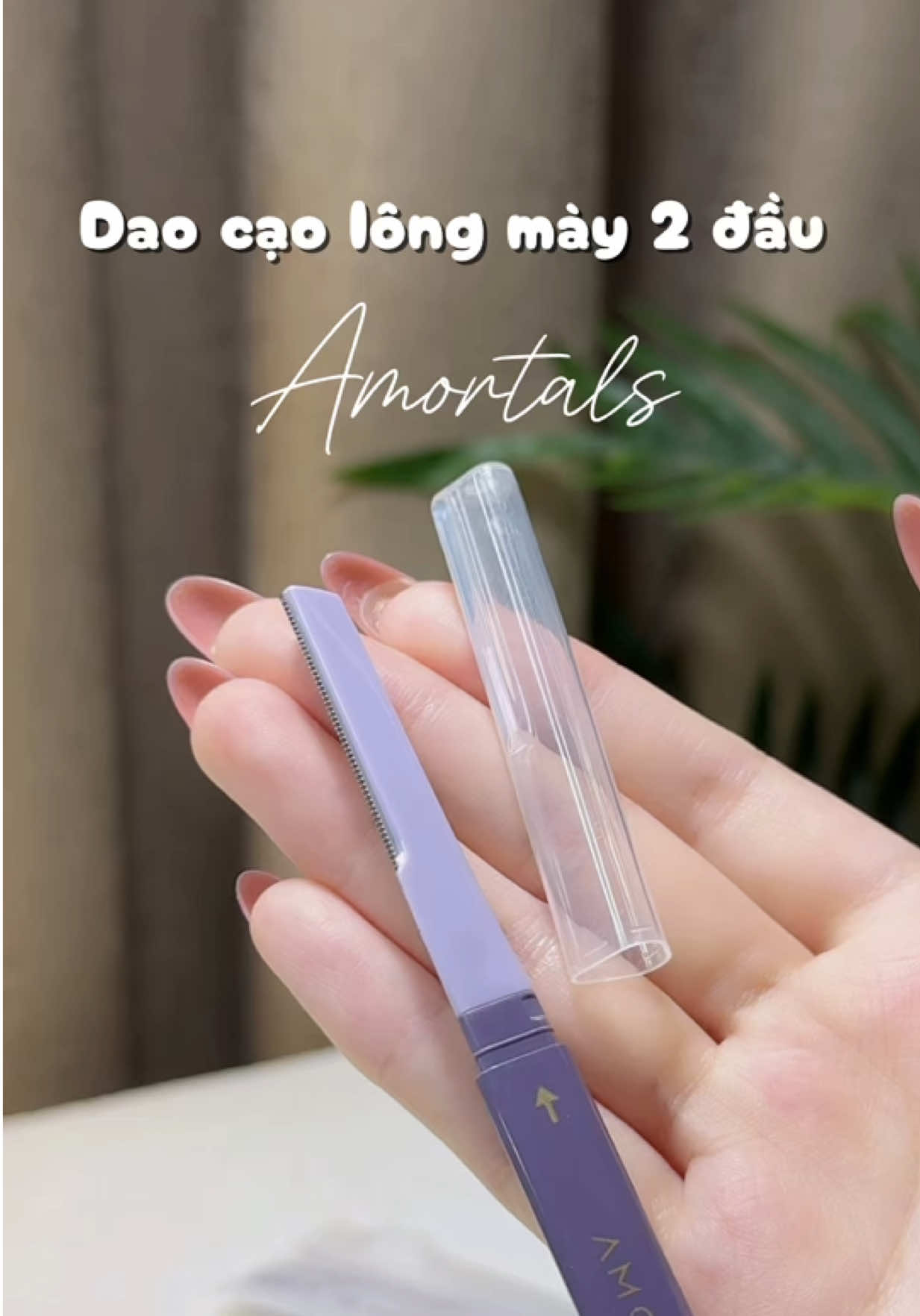 Chân ái cho hội vụng về, dao tỉa lông mày tiện dụng 💓 #daocaolongmay #daotialongmay #daocaolongmat #caolongmat #caolongmay #daocaoamortals #amortals #goclamdep  