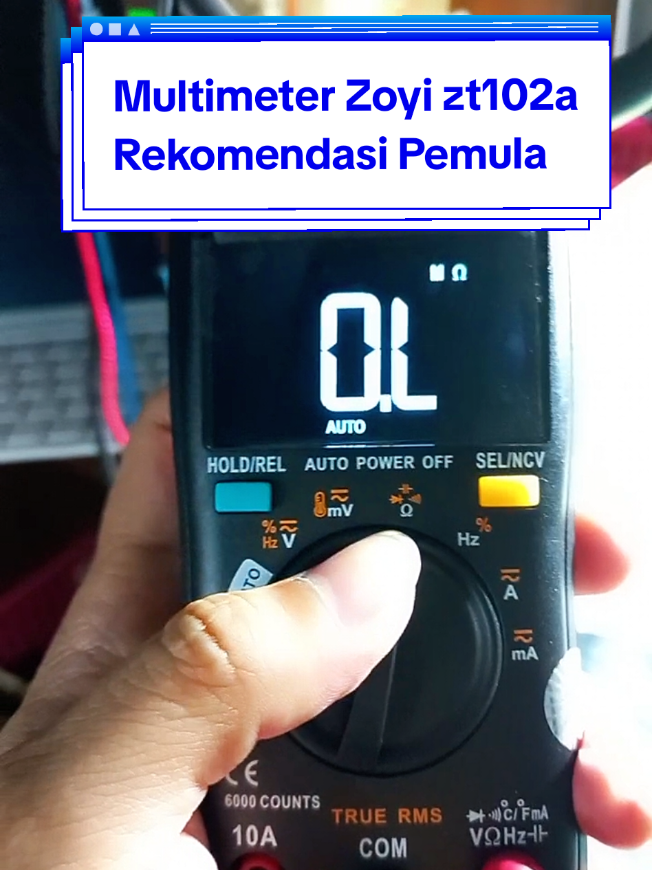 Multimeter Digital zoyi zt102a multitester digital yang bisa untuk mengukur tegangan dan peralatan elektronik jadi cocok buat para teknisi elektronik nih apalagi dengan ukuran yang compack dan bisa dibawa kemana aja #multimeterdigital #multitesterdigital #multimeterzoyizt102a #multimeterzoyizt102a #alatcukur #perkakas #alatcukurdigital 