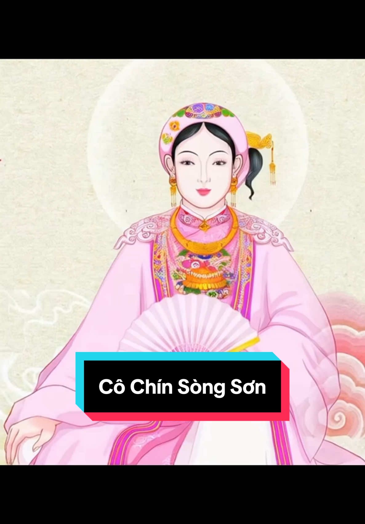 Quạt tầu ba sáu nan xương Cô cầm tới quạt cô thương thanh đồng Quạt xanh quạt trắng quạt hồng Quạt trắng dưới thoải quạt hồng trên thiên Đôi tay múa lượn cánh tiên Lầu lầu thu nguyệt thượng thiên trên trời Cánh tiên bay bổng tuyệt vời Nhác trông tựa thể giáng người tiên nga Quạt cho gió lộng sơn hà Quạt cho nam nữ trẻ già vui tươi Quạt cho chim hót hoa cười Quạt cho mát rượi lòng người thế gian Quạt cho sóng lặng bể an Trăng sao sáng tỏ xua tan mây mờ Trần gian căn số phải thờ Chưa ra hầu hạ còn cơ còn đầy Tưởng rằng thẹn gió e mây Ai ngờ phút nhớ phút khuây chẳng ngờ Khi vui múa quạt múa cờ Múa quạt tiến mẫu múa cờ tiến vua #tứphủ #tứ đạo mẫu #đạomẫuviệtnam #tứphủvạnlinh #quangatun #quàngatũn #cochinsongson 