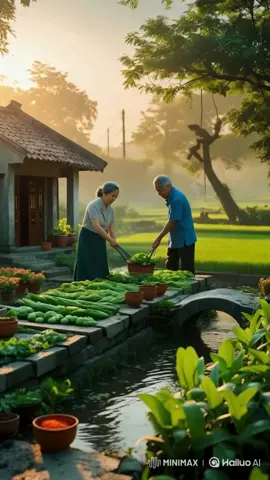 Nơi quê nhà, có ông bà, có vườn rau, có hạnh phúc giản đơn mà không đâu sánh bằng. #quêhươngViệtNam #cuộcsốnggiảnđị #ôngbà #bìnhyênquêtôi #nôngthôn #vườnnhà #phongcảnhquê #tìnhcảmgiađình