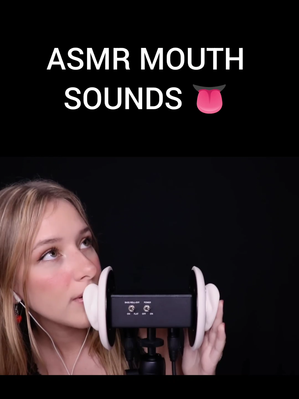 ASMR MOUTH SOUNDS 👅  #asmr #asmrmouthsounds #mouthsounds 