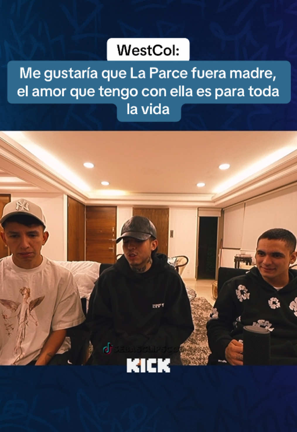 Westcol: Me gustaría que La Parce fuera madre, el amor que tengo con ella es para toda la vida #fyp #parati #clips #westcol #elchanty #lasapaaaaa #kick @Laparce 