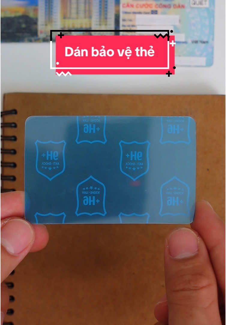 Mua combo 6 miếng dán thẻ cccd, thẻ nhà, thẻ thang máy,Gplx,... dán bảo vệ thẻ không bị trầy xước, chống phai chữ, hạn chế ẩm mốc nha mọi người ơi | Miếng dán bảo vệ cccd | Nhân check #review #letnhancheck 