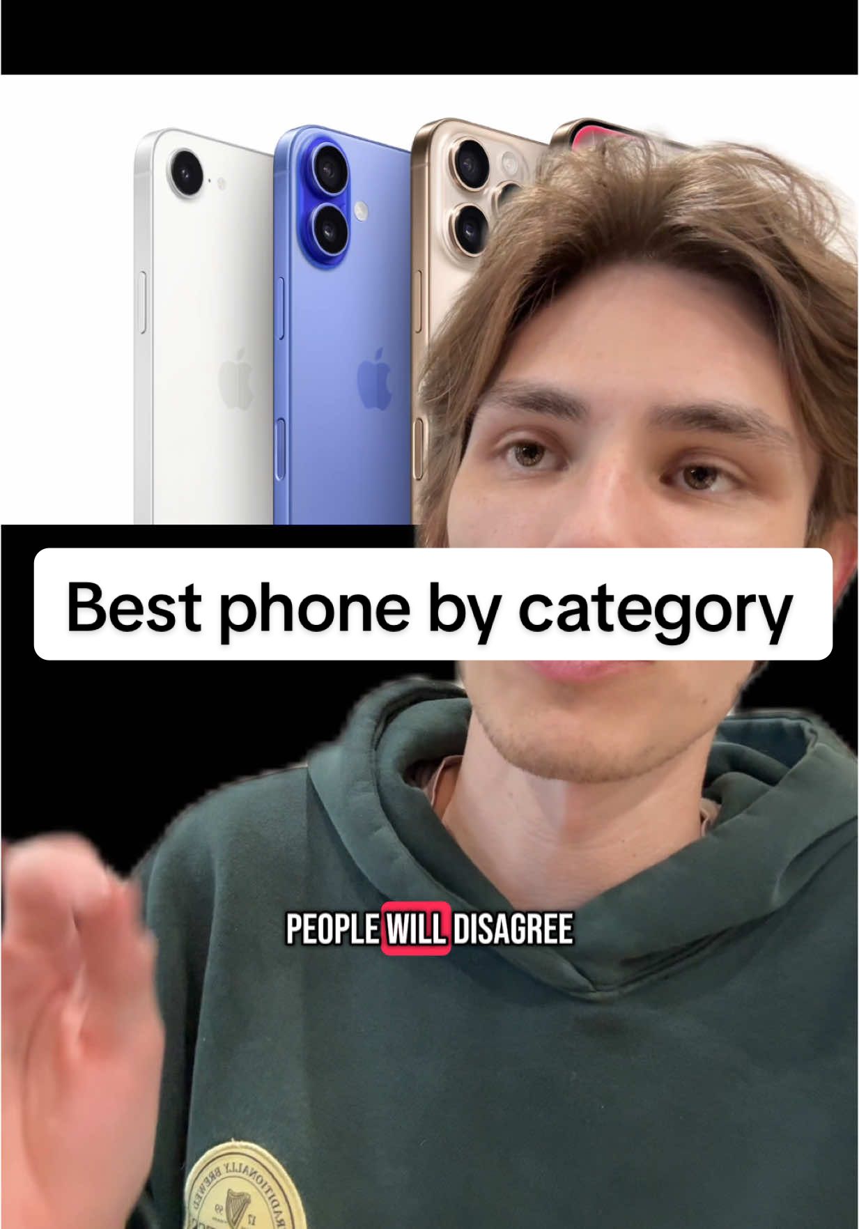 Which phone do you think is best overall #iphone #android #whichoneareyou 